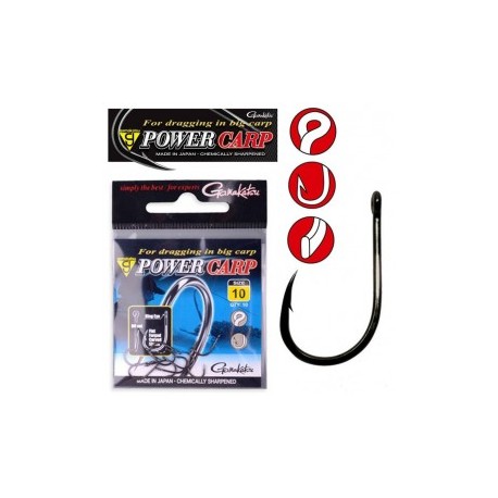 Carlige Gamakatsu nr. 10 POWER CARP RING EYE 10buc/plic