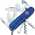 Briceag Victorinox Climber albastru transparent