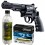 Set revolver airsoft 1.6 jouli + 10 capsule CO2 + flacon 2700 buc bile 0.20 g, Umarex Smith & Wesson M&P R8