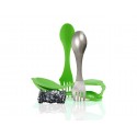 Set 2 tacamuri camping cu suport Light My Fire Ultimate Spork Kit, 50 grame