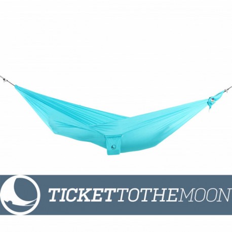 Hamac Ticket to the Moon Single Compact Turquoise 320 × 155 cm, 500 grame