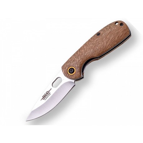 Briceag Joker, lama otel inox 6.5 cm, maner lemn zebrawood