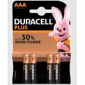 Baterie alcalina Duracell R3 / AAA 1.5V MN2400 set 4 buc