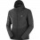 Geaca alergare barbati Salomon AGILE FZ HOODIE M Negru