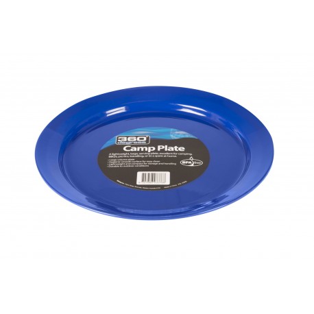 Farfurie camping 360 Degrees Camp Plate, diametru 25 cm, BPA free