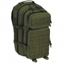 Rucsac modular 30 litri, multiple buzunare, compatibil sistem hidratare, verde MFH