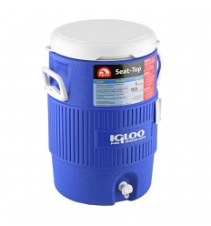 Recipient termoizolant Igloo Seat Top cu suport pahare, volum 19 litri