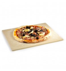 Piatra pizza, argila refractara, 43x35cm, Barbecook