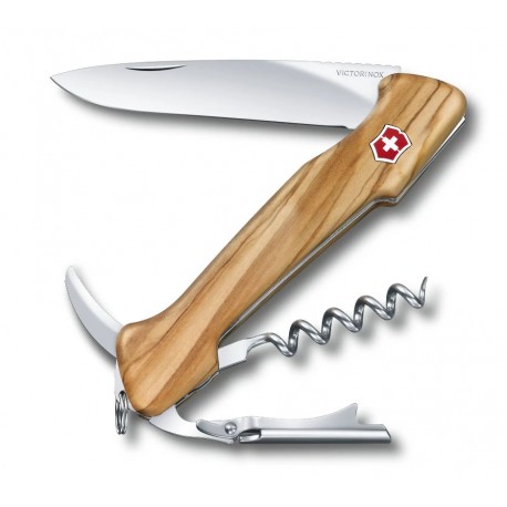 Briceag Victorinox Wine Master Wood, prasele lemn de nuc, cu husa