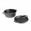 Ceaun din fonta cu capac tip tigaie grill - cuptor olandez Lodge 30,5 cm 5,6 litri L-C6DD