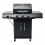 Gratar pe gaz din inox Char-Broil Performance Power Edition 3, grile din fonta, sear burner, plita si husa, TRU-Infrared 140956