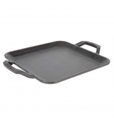 Tava patrata cu doua manere Chef Collection Lodge 28 cm L-C11SGR