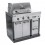 Bucatarie exterioara modulara Char-Broil Ultimate 3200 140906 TRU-Infrared gratar pe gaz 3 arzatoare inox non-magnetic