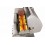 Gratar pe gaz cu 4 arzatoare infrarosu, incastrabil, gratare din fonta, Crossray by Heatstrip TCS4EU30