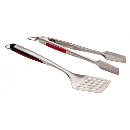 Set 2 ustensile din inox pentru gratar Premium Char-Broil 140543