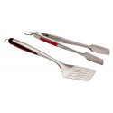 Set 2 ustensile din inox pentru gratar Premium Char-Broil 140543