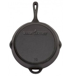 Tigaie adanca rotunda din fonta cu maner Camp Chef 30 cm CC-SK12