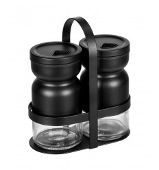 Set pentru condimente, 2 recipiente Melli Wenko Black Outdoor Kitchen 55081100