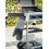 Sina magnetica cu carlige Wenko Black Outdoor Kitchen 30 x 6,5 x 2 cm negru 55014100