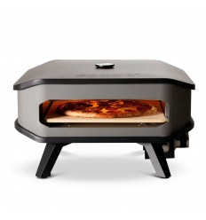 Cuptor pentru pizza pe gaz, cu termometru si piatra de pizza Cozze 33 cm 13 inci 30MBAR 5 kW 90351