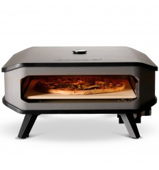 Cuptor pentru pizza pe gaz, cu termometru si piatra de pizza Cozze 43 cm 17 inci 30MBAR 8 kW 90354