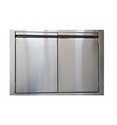 Usa din inox cu cadru built-in 89 x 64 x 11 cm pentru insula si bucatarie exterioara Grandhall Elite 4B A08001005T