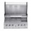 Gratar pe gaz cu 6 arzatoare 5 inox si 1 infrarosu, incastrabil, grile inox, plita fonta, Grandhall Elite G5 K05000324A