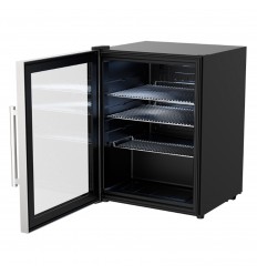 Frigider incastrabil 60 litri cu cadru din inox si sticla Cozze 90540