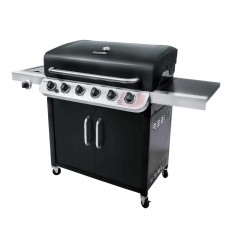 Gratar pe gaz Char-Broil Convective 640B XL, 6 arzatoare din inox, gratare din fonta 140847