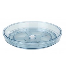 Tava rotativa din plastic reciclat transparent Wenko Victoria 53311100