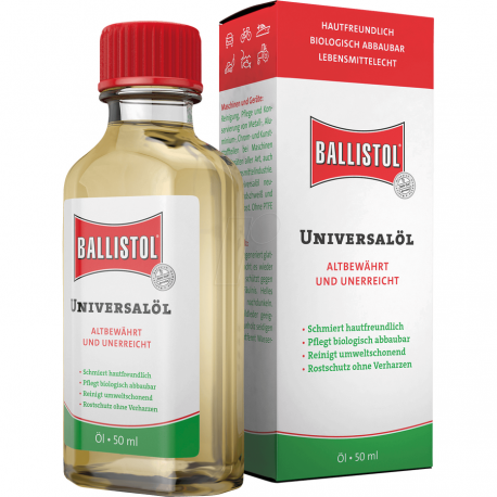 Ulei ingrijire si intretinere arme Ballistol 50 ml