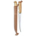 Cutit Marttiini Classic de filetat lama 19 cm si teaca de piele