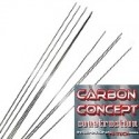 Varf plin carbon lungime 70CM diametru 3.0 - 0.8 MM Lineaeffe