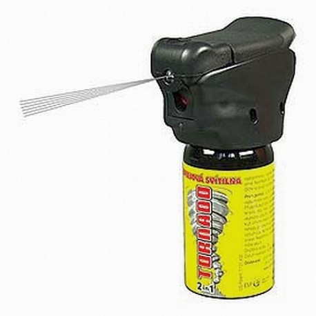 Spray autoaparare 50 ml cu lanterna Tornado