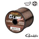 Fir crap 035MM 9,6KG 925m Gamakatsu G-Line Element Dark Brown