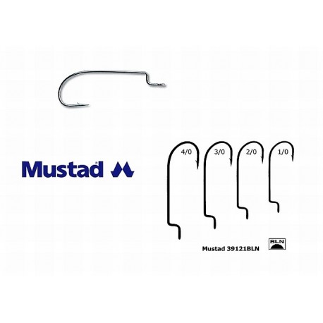 Carlig offset Mustad Twist 39121BLN marime 4/0